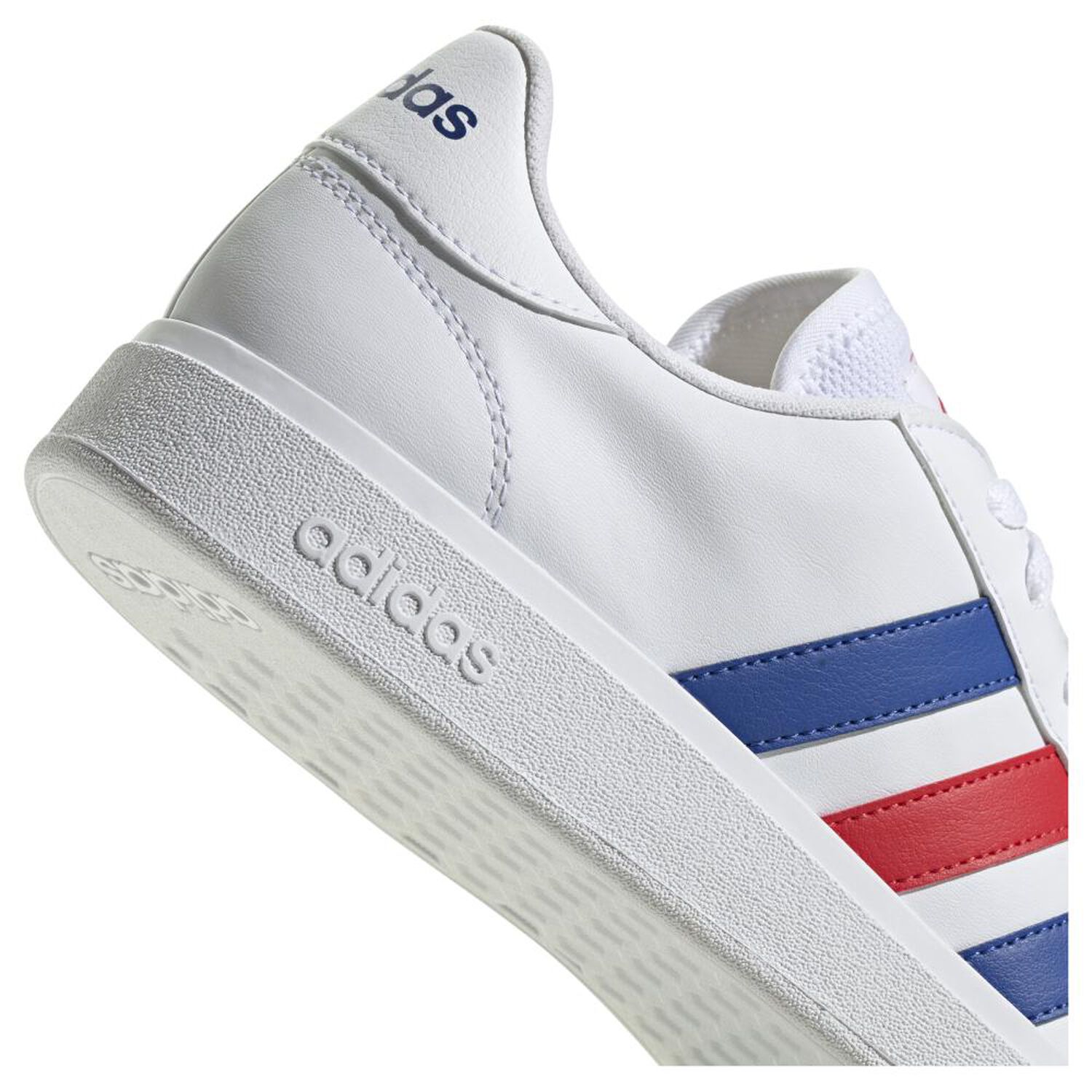 Zapatilla Urbana Hombre Adidas Grand Court Base 2.0 Blanco image number 7.0