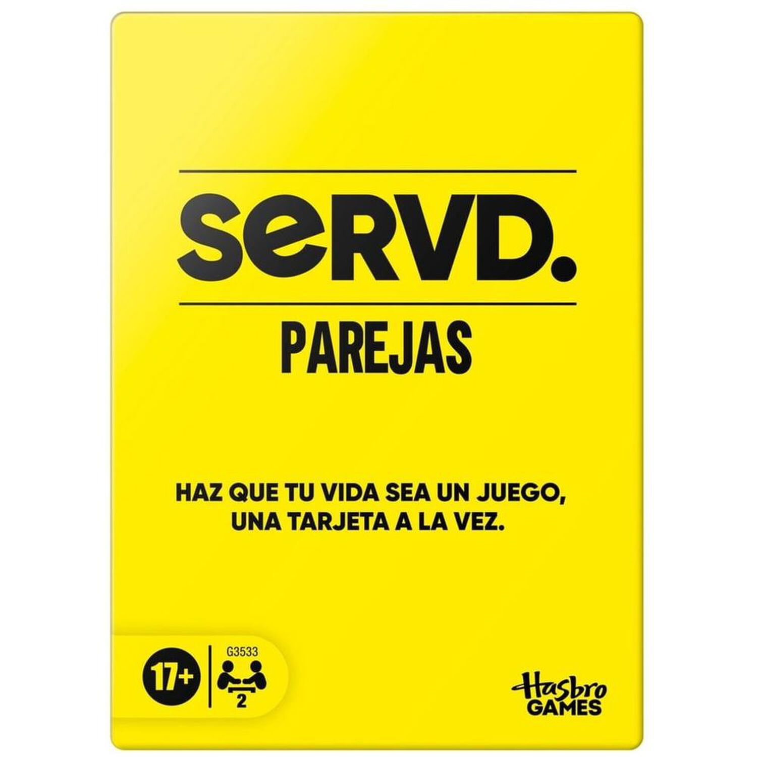 Juego De Mesa Hasbro Games Servd Parejas image number 0.0