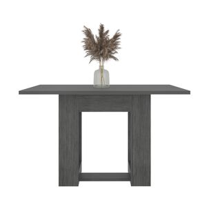Mesa De Comedor Capacidad Para 4 Puestos 74x120x85 Cm Gris