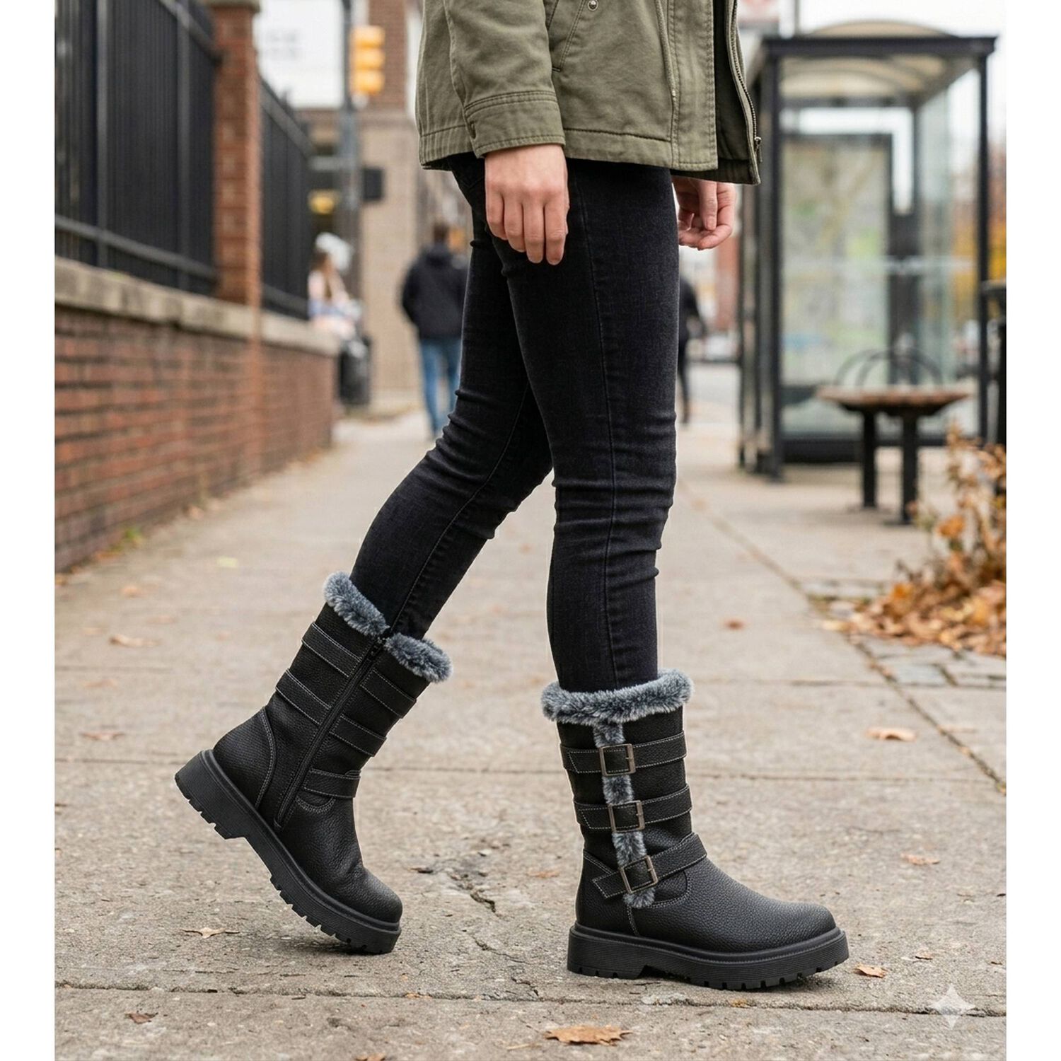 Bota Ider Negro Bamboo image number 5.0