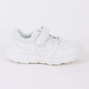 Zapatilla Escolar Ni&ntilde;a Minnie Mouse Blanco Disney