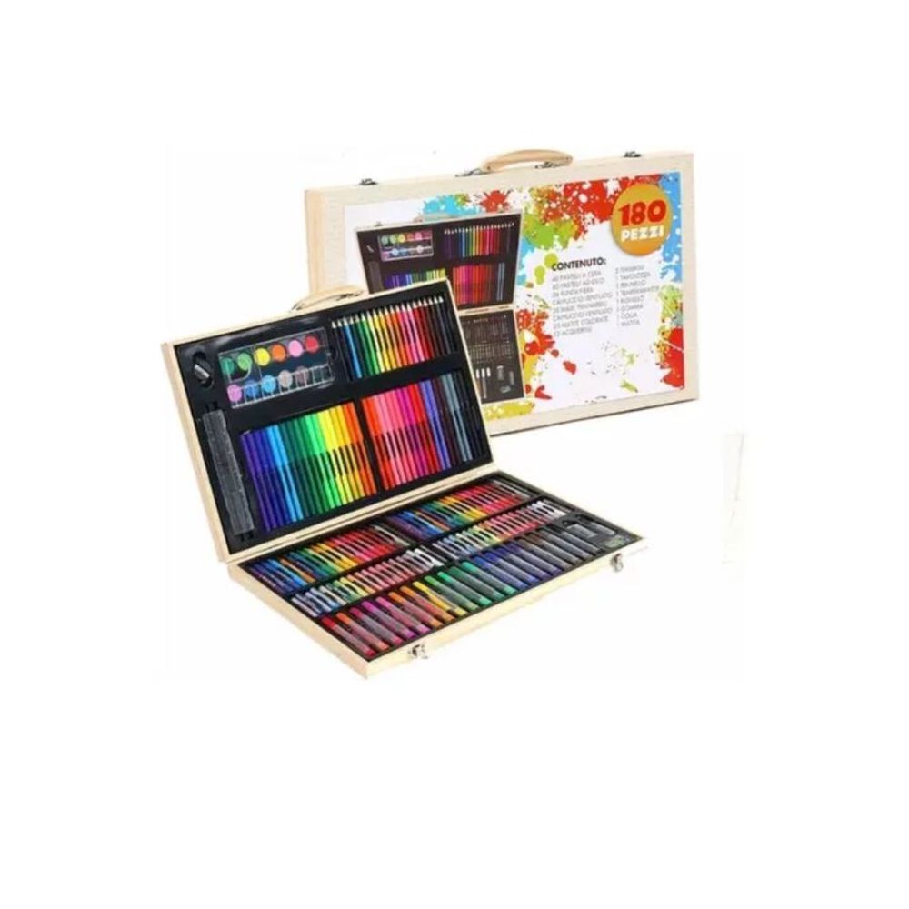 Kit De Arte Con Malet&iacute;n 180 Piezas Arte Y Pintura image number 4.0