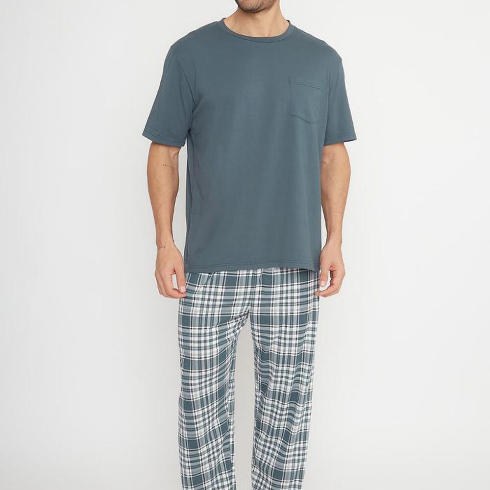 Pijama Hombre Algodón 77.0813 Kayser image number 0.0