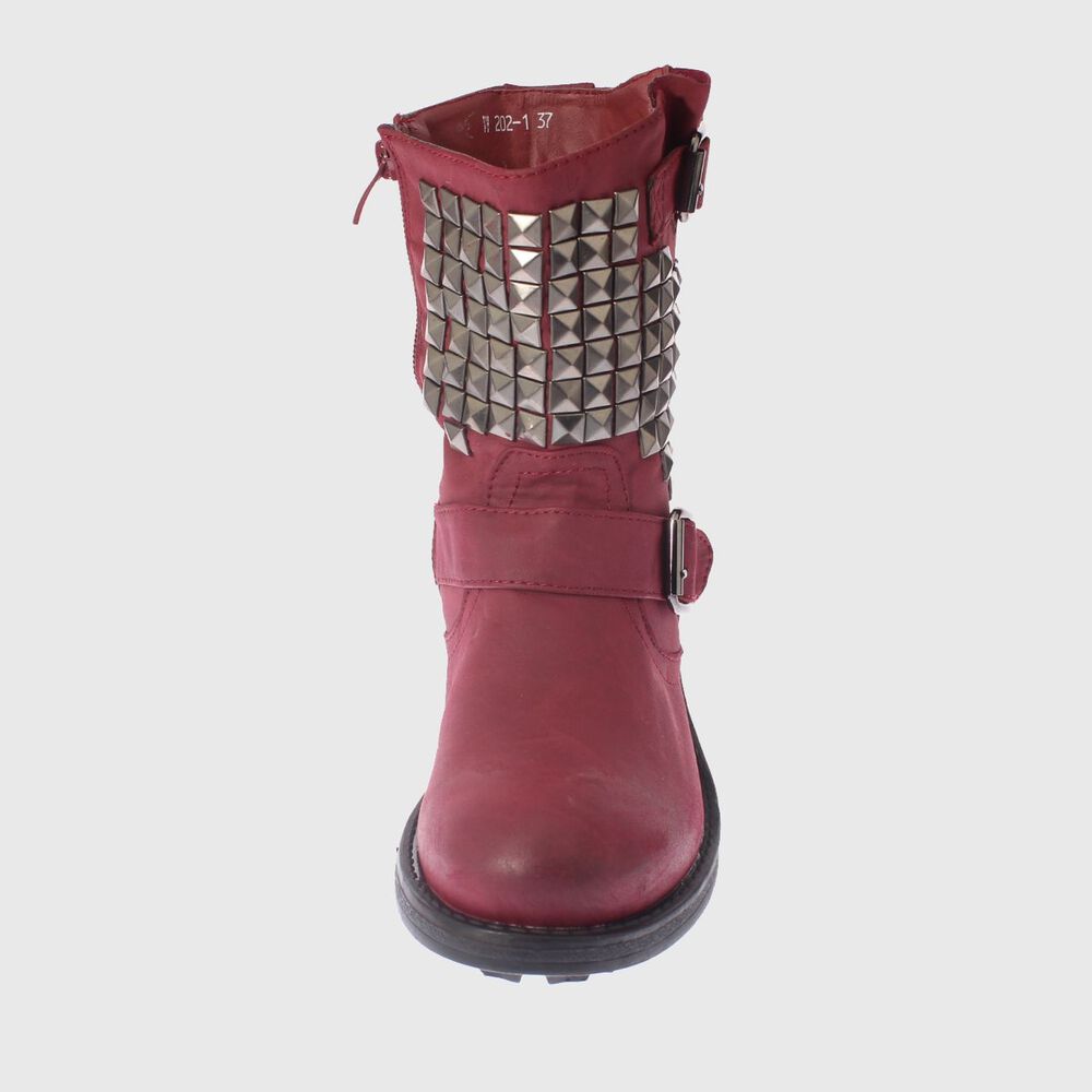 Bota Tachas Burdeo V&iacute;a Franca Art: 5w2021red image number 2.0