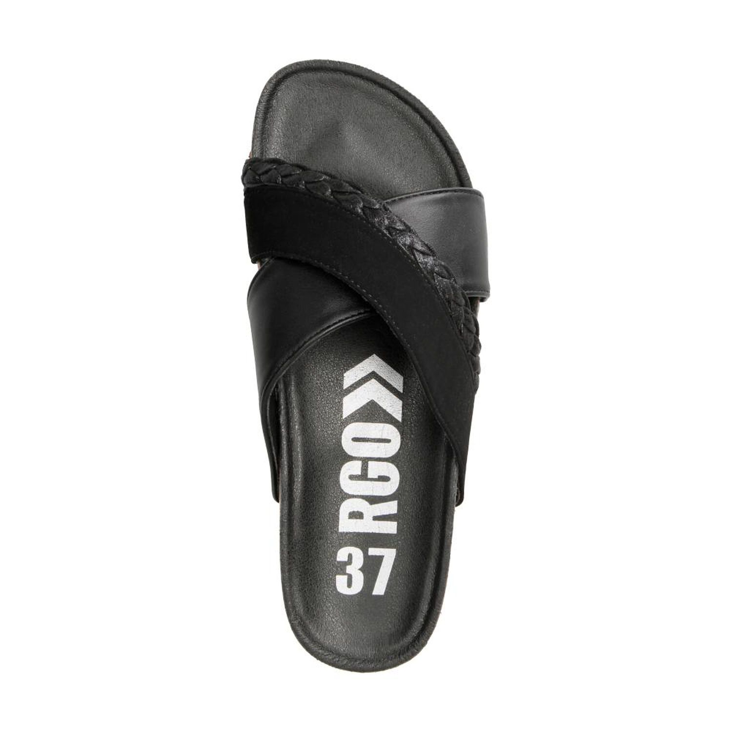 Sandalia Mujer Rolly Go Black image number 4.0
