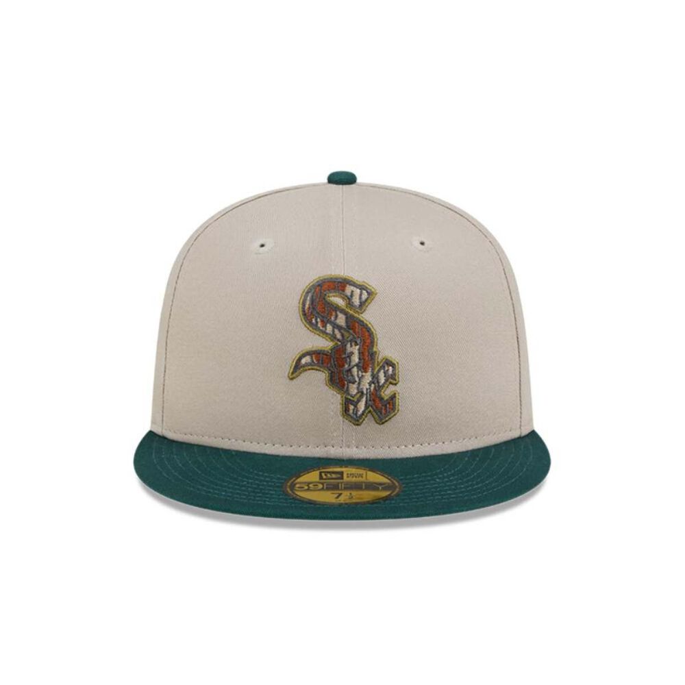 Jockey Chicago White Sox Mlb 59fifty Tree Bark Fill Grey image number 2.0