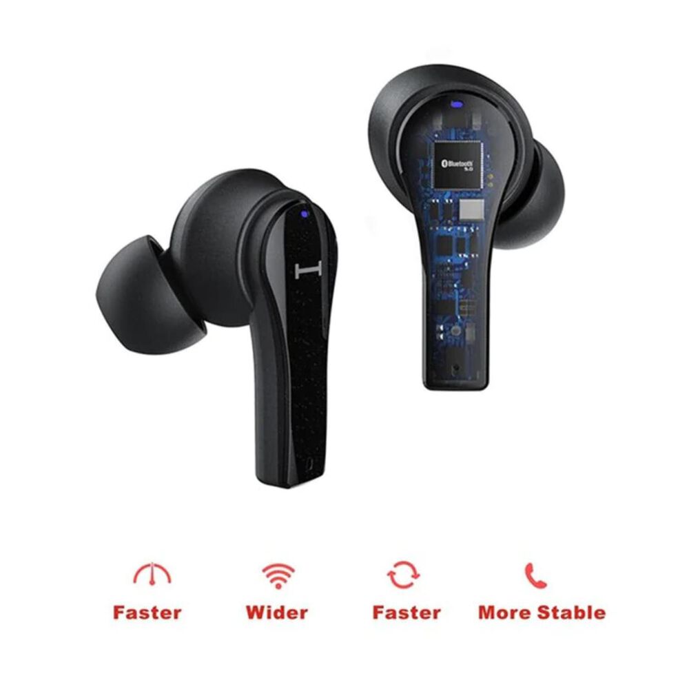 Audifonos Bluetooth Tws In Ear Recargables Negro Qt82 Lenovo image number 2.0