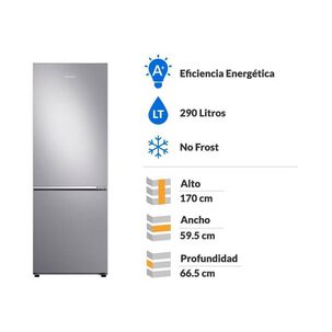 Refrigerador Bottom Freezer Samsung RB30N4020S8ZS / No Frost / 290 Litros