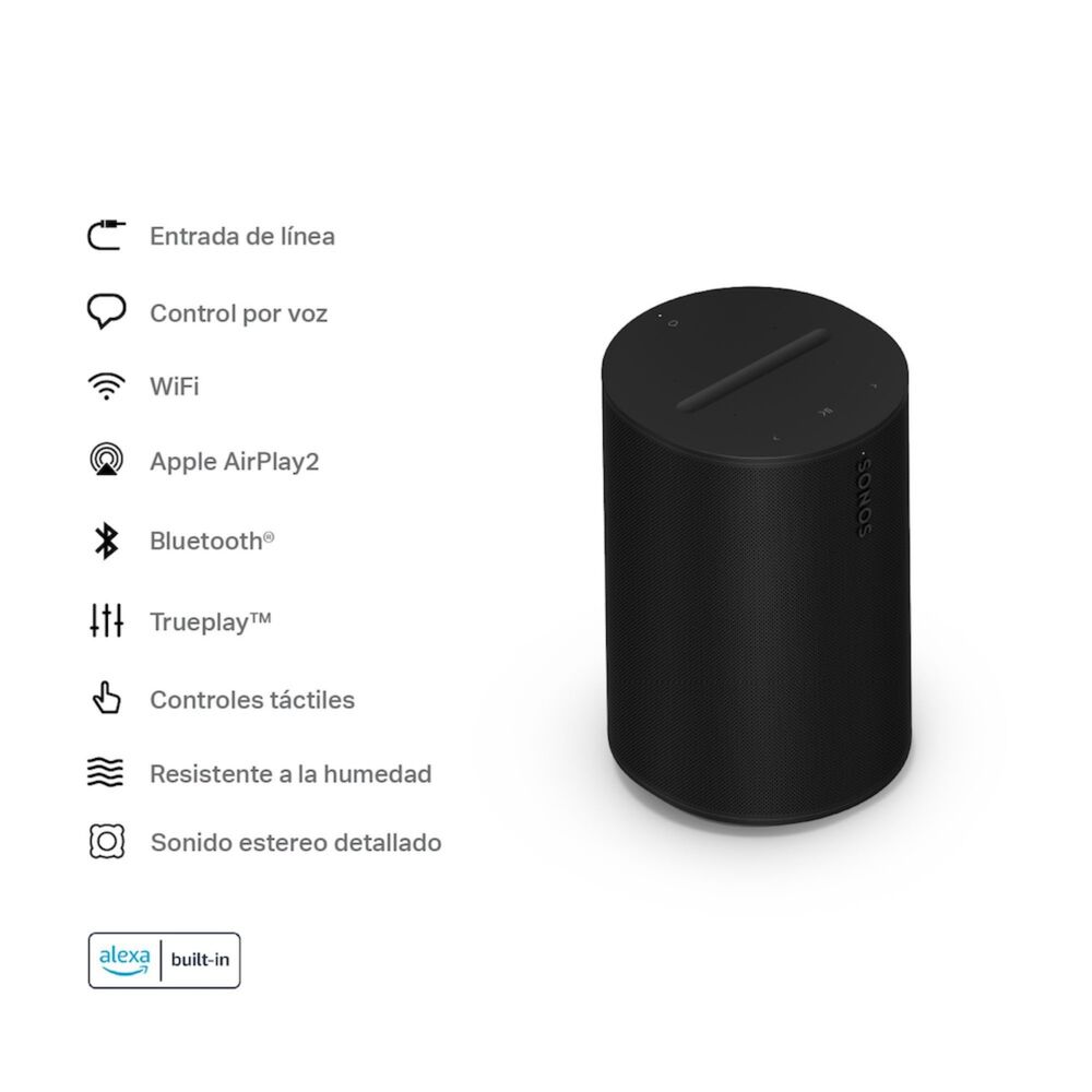 Parlante Bluetooth Wifi Sonos Era 100 Speaker Negro image number 7.0