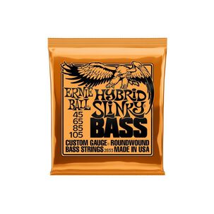 Set De Cuerdas Ernie Ball Bajo Electrico Hybrid Slinky 45-105 2833