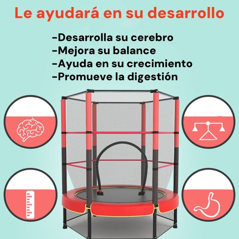 Cama Elástica Diseño Alto 140cm Ifree Lubabycas image number 4.0