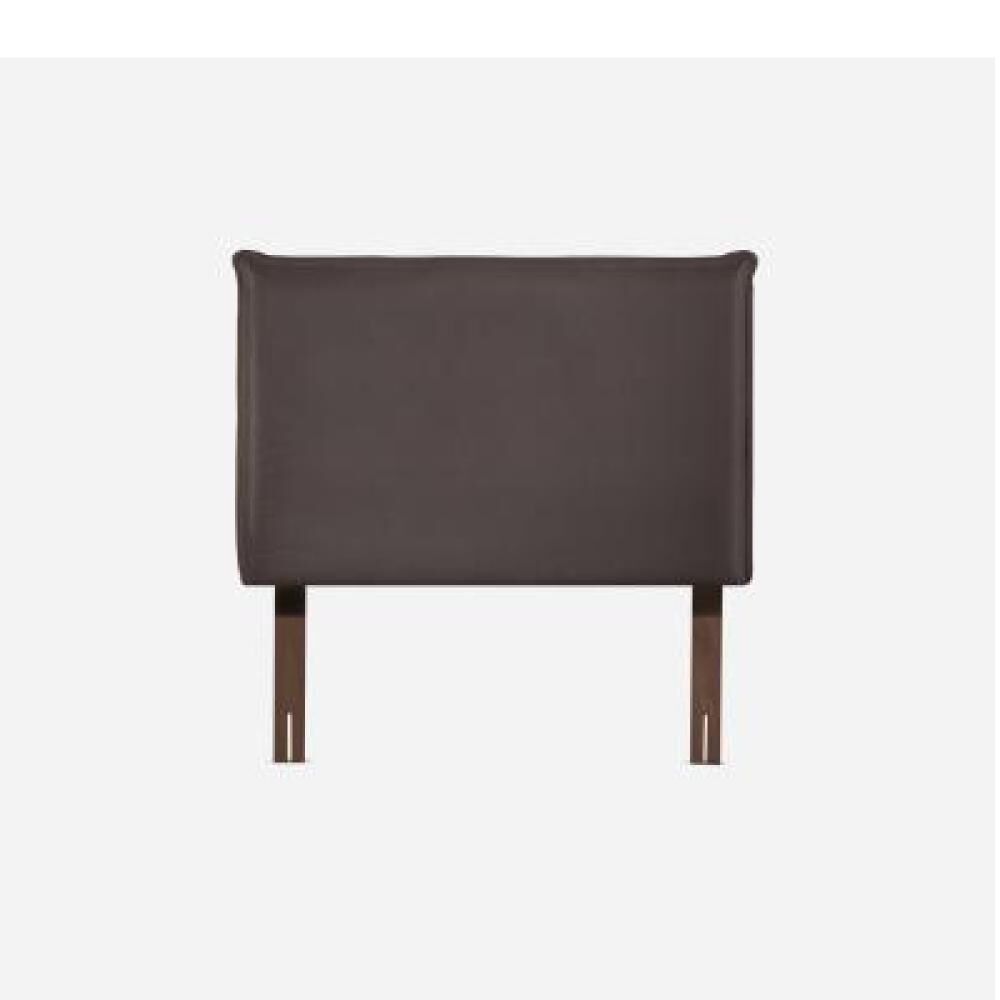 Cama Europea Rosen New Style 4 Plus / 1.5 Plazas / Base Normal  + Respaldo Maurice Chocolate image number 7.0