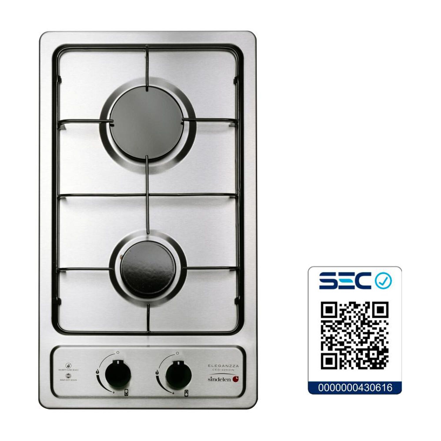 Encimera Sindelen CEG-4250IN / 2 Quemadores image number 3.0