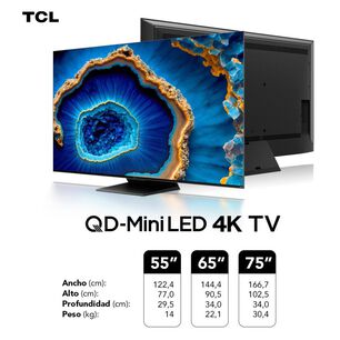 Qled Mini Led 65" TCL C755 / Ultra HD 4K / Smart TV