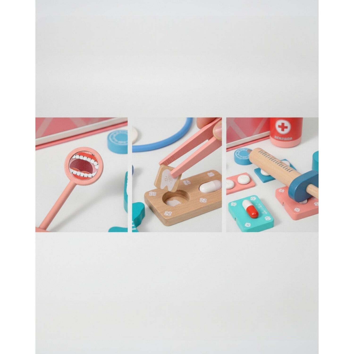 Juego De Roles Dentista Set Odont&oacute;logo Ni&ntilde;os Premium image number 10.0