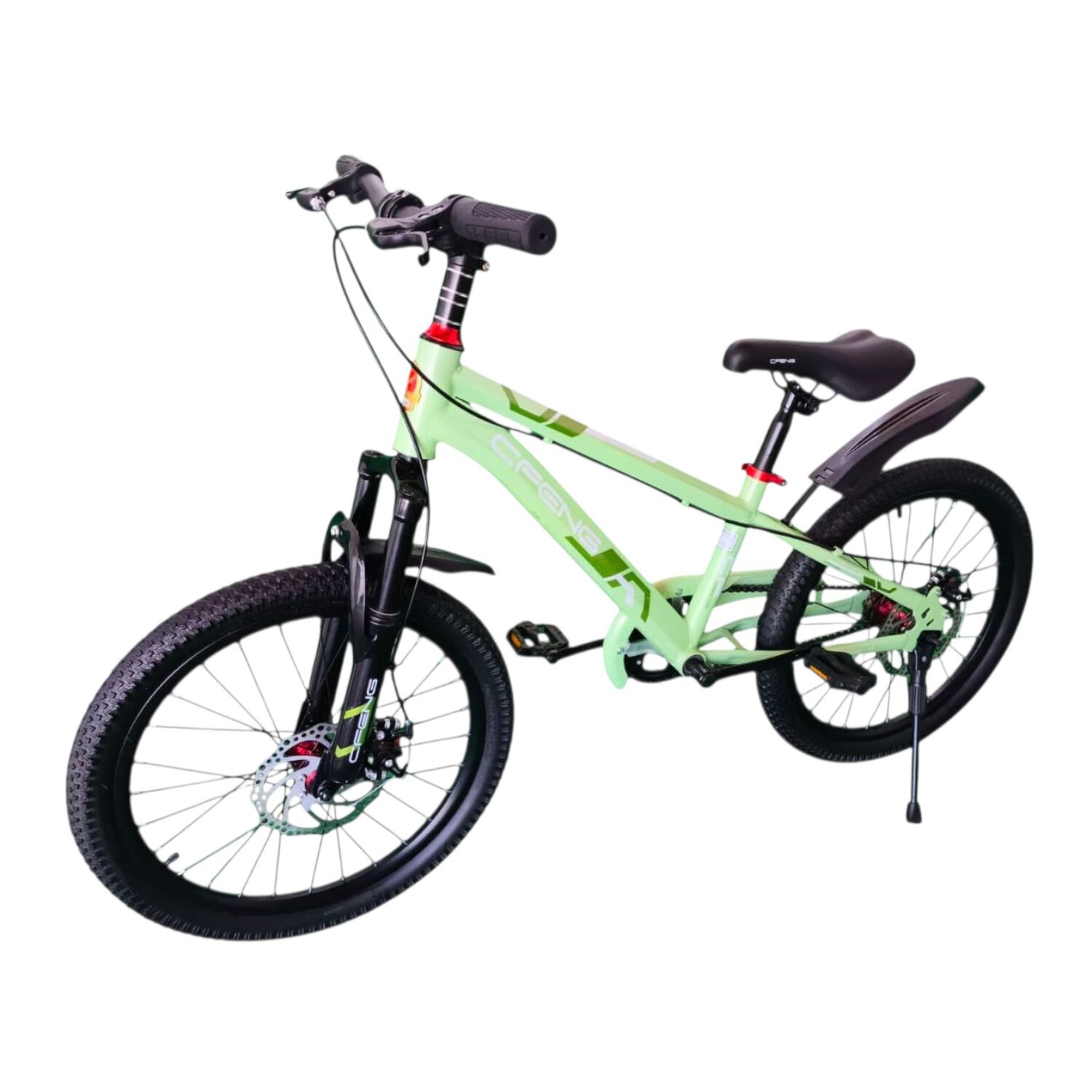 Bicicleta Aro 20 Cfeng Con Freno Disco Verde image number 2.0