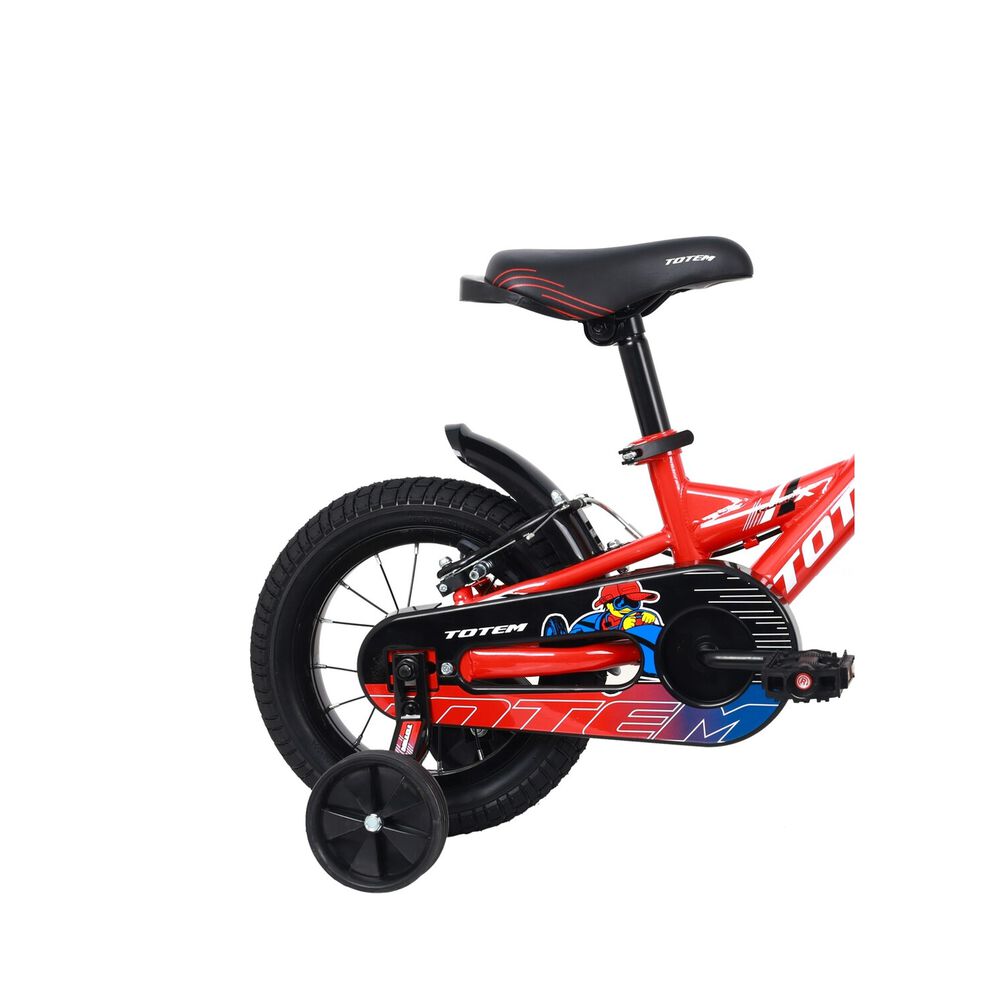 Bicicleta Totem Infantil Aro 12 Rock-x Color Rojo image number 2.0