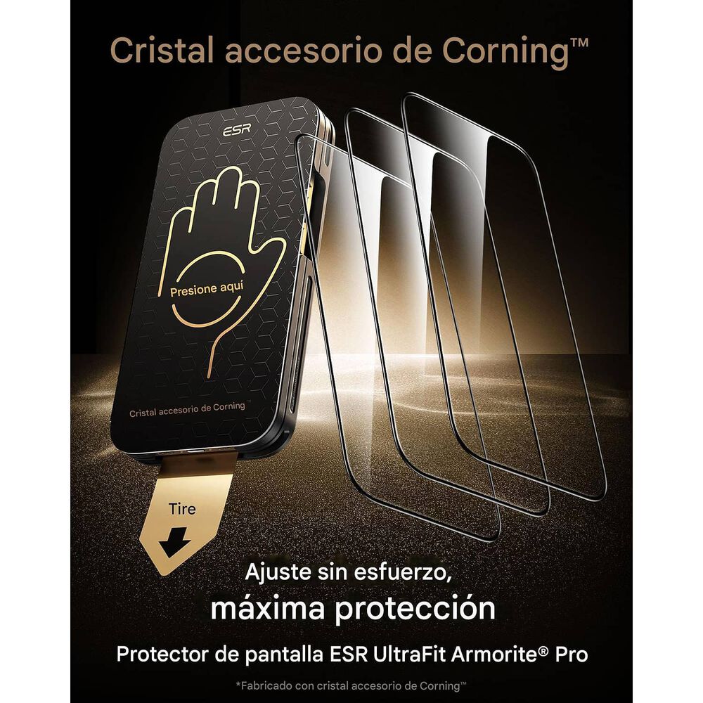 Para Iphone 17 Pro Max - Vidrio Templado Blindado + Instalador image number 1.0