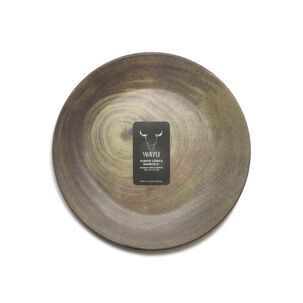 Plato Ovalada Wayu De Bamboo Filber Mediana 25 X 2,2 Cm