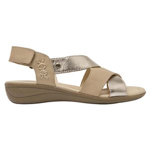 Sandalia Mujer Bruno Rossi Brm0154 Beige