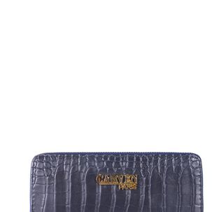 Billetera De Mujer Jade Azul Carven