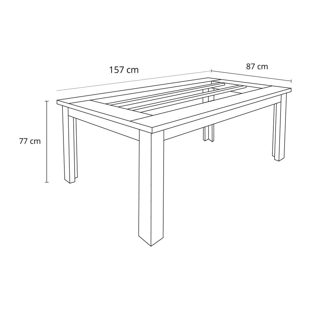 Juego De Comedor Living Factory Milan image number 9.0