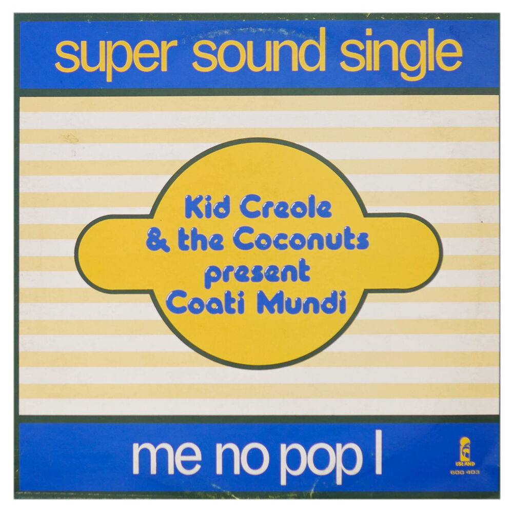 Kid Creole & The Coconuts - Que Pasa/me No Pop I | 12" Maxi Single Usado image number 0.0