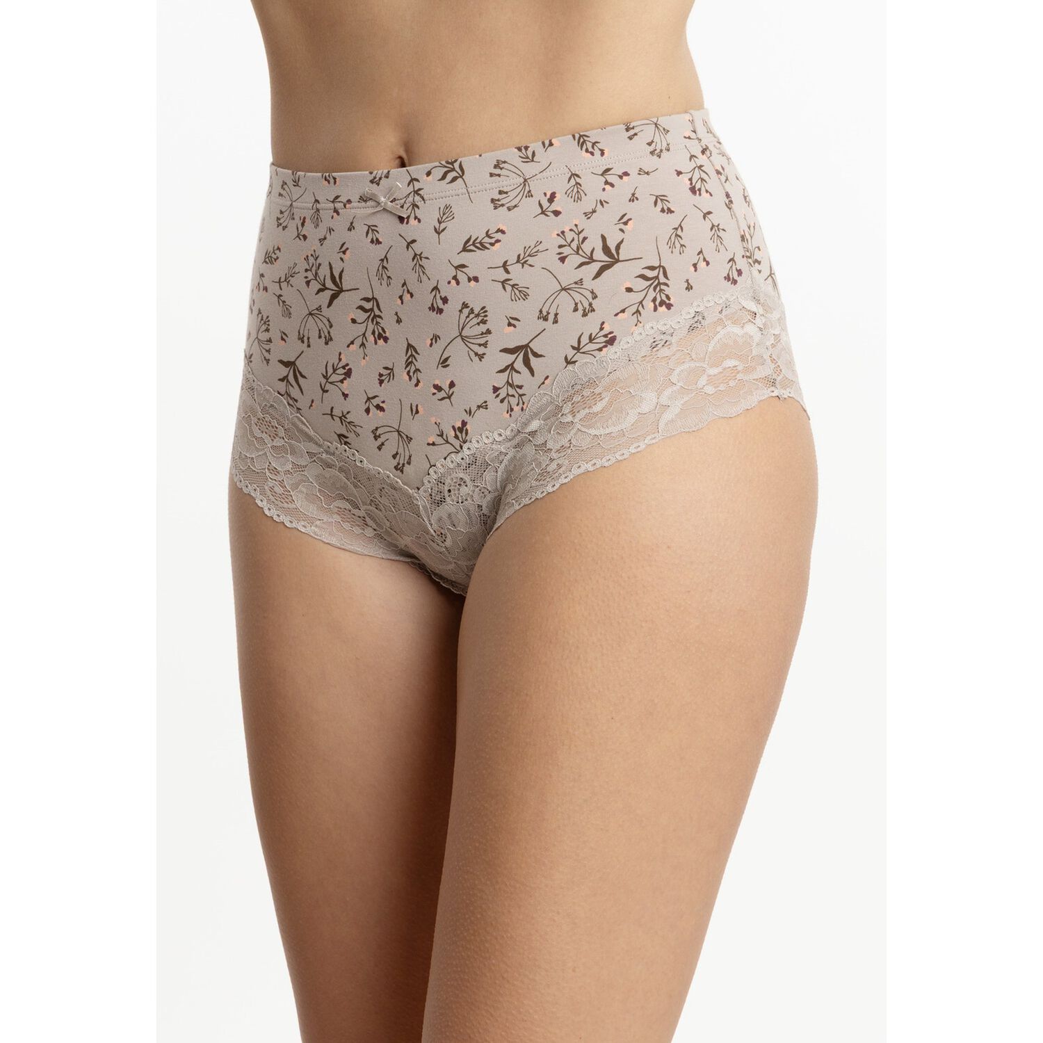 Pack 3 Pantaletas Tiro Alto Algod&oacute;n Mujer Kayser P3145053-caf3 image number 3.0