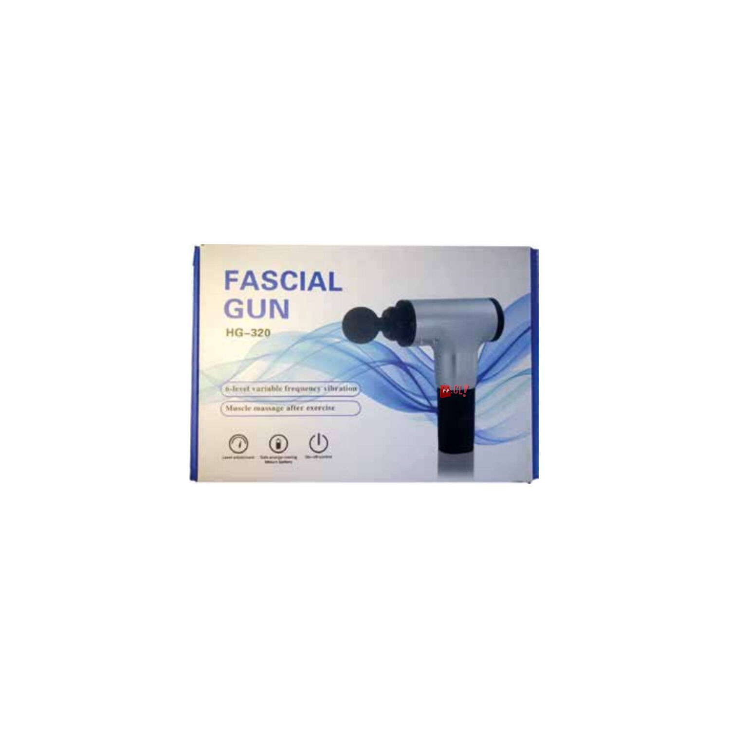Masajeador Pistola Muscular Inal&aacute;mbrica Fascial Gun - Ps image number 3.0