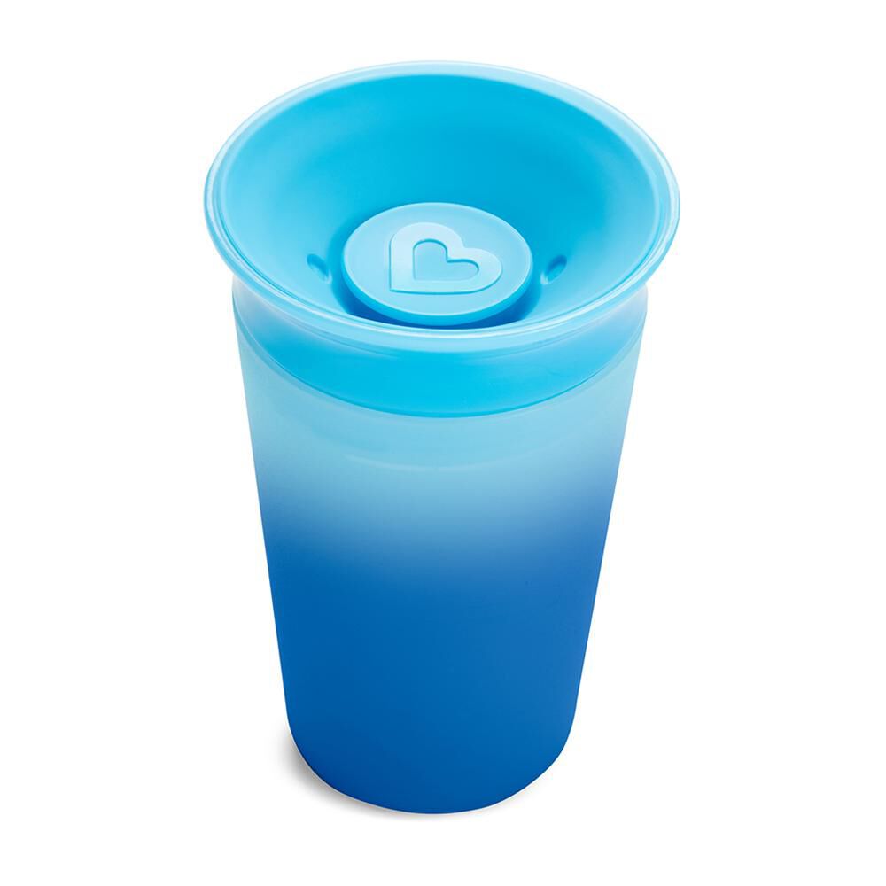 Vaso Antiderrame Miracle 360 Cambia De Color Azul Munchkin image number 2.0