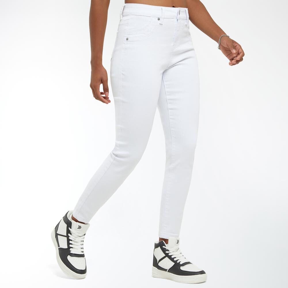 Jeans Tiro Alto Super Skinny Mujer Rolly Go image number 2.0