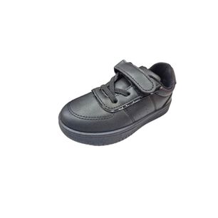 Zapatilla Escolar Velcro Negro Ni&ntilde;o Ni&ntilde;a