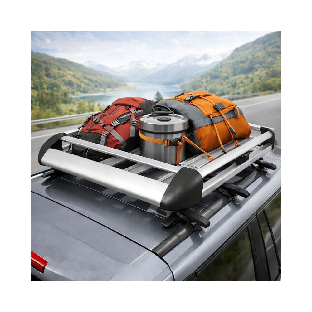 Parrilla Porta Equipaje Auto 130x90x10 Cm Barras Met&aacute;licas image number 5.0