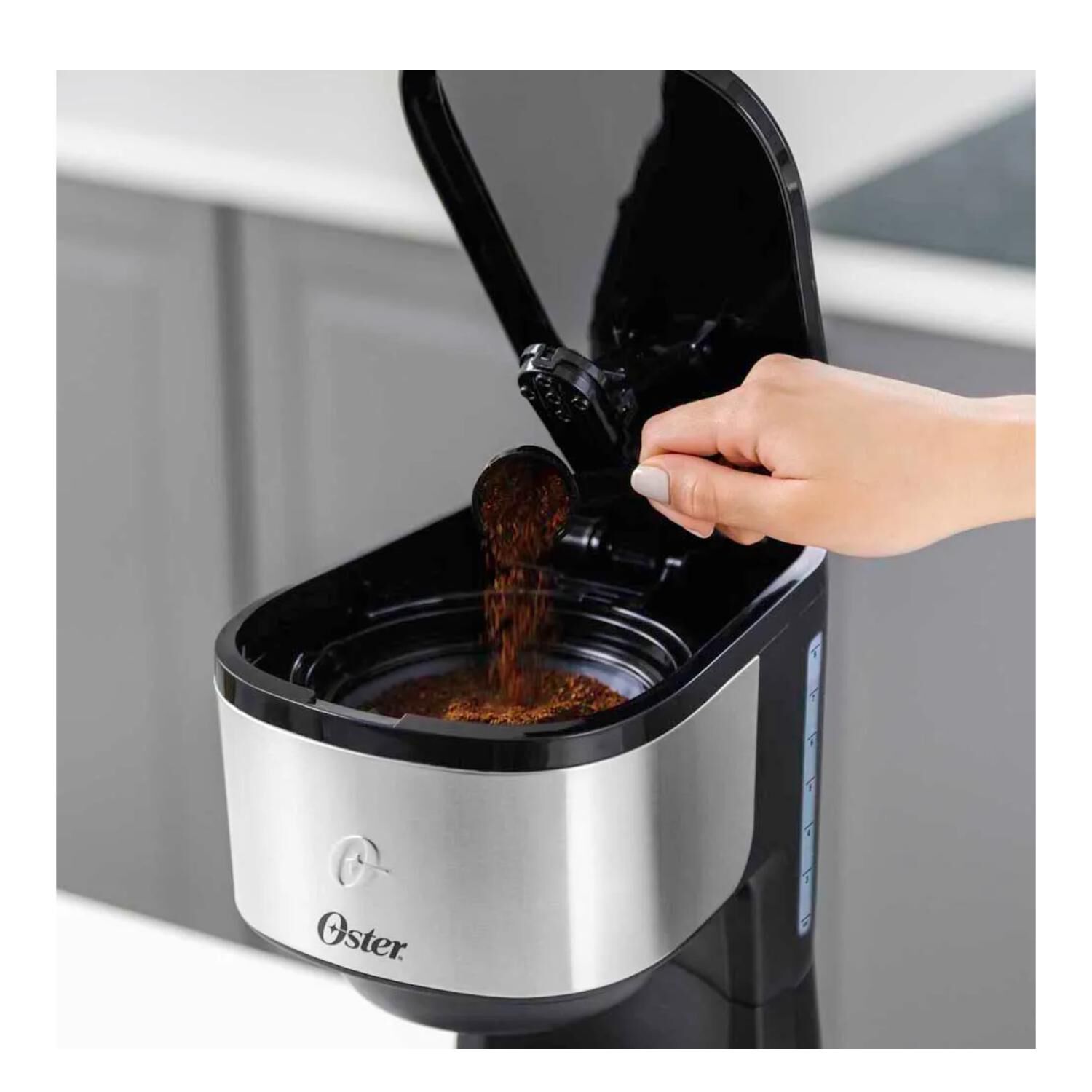 Cafetera Electrica 8 Tazas 800w Programable Bvstdc10ss Oster image number 2.0