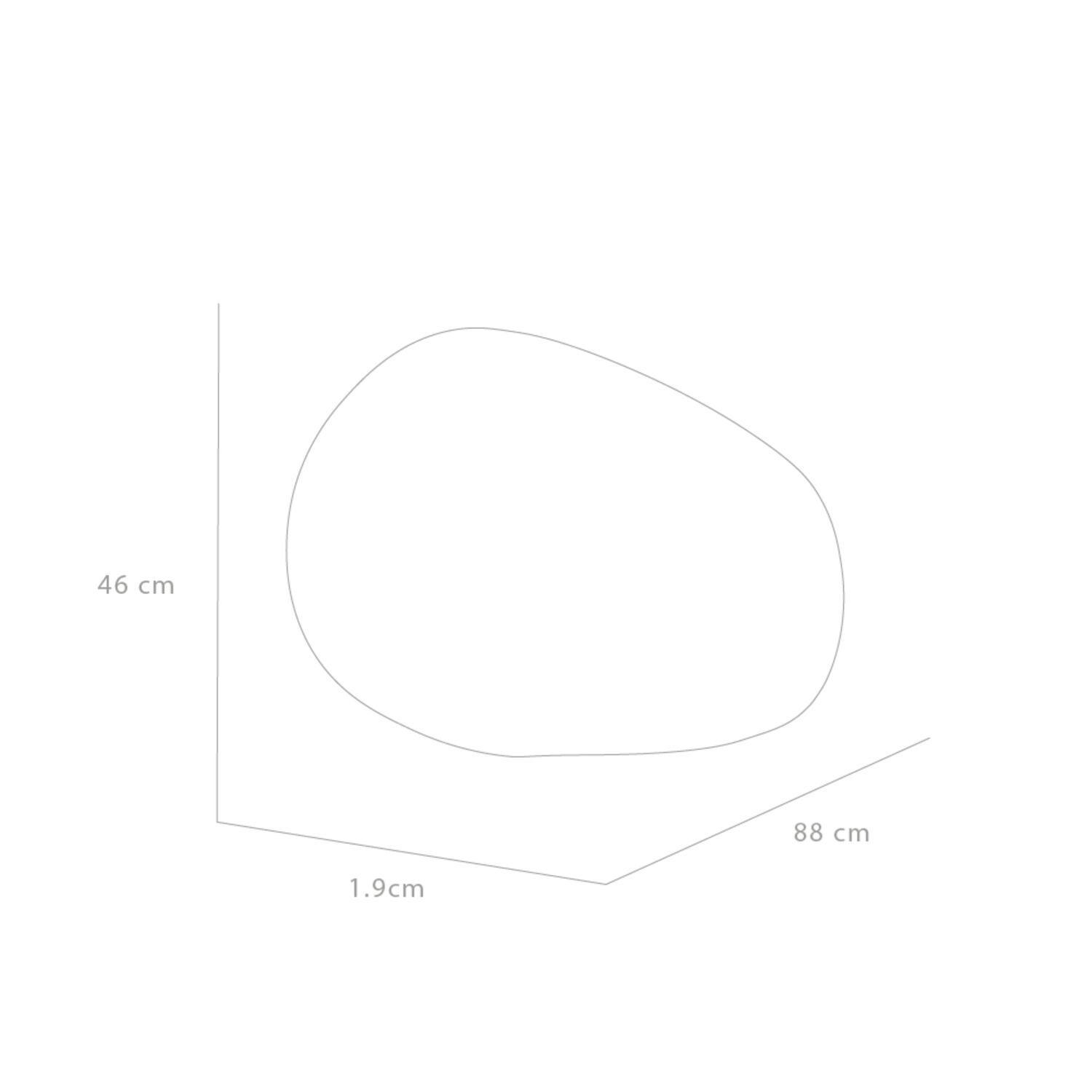 Espejo 46x88x1,9 Cm Forma Irregular image number 8.0