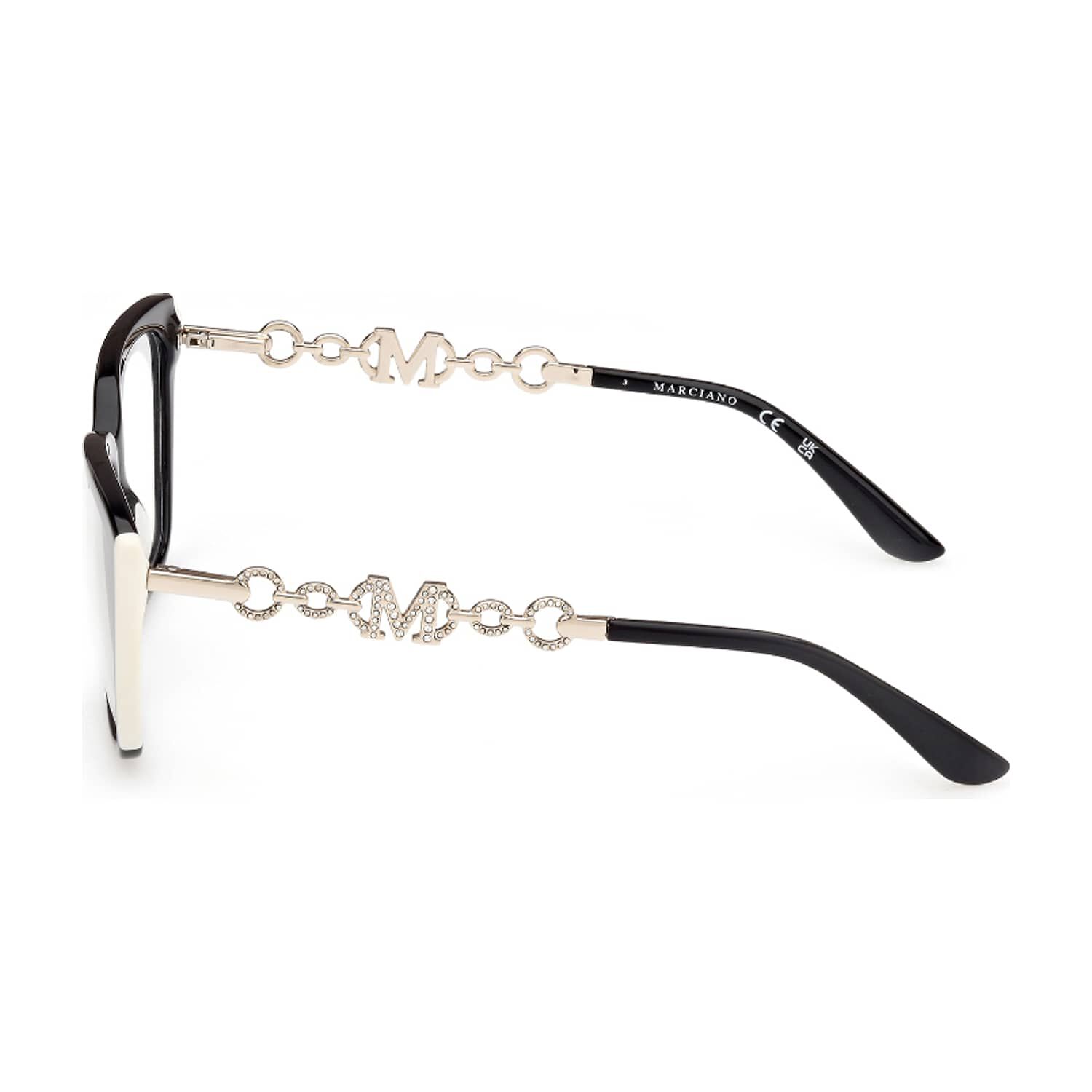 Lentes &Oacute;pticos Negro Brillante Guess By Marciano image number 2.0