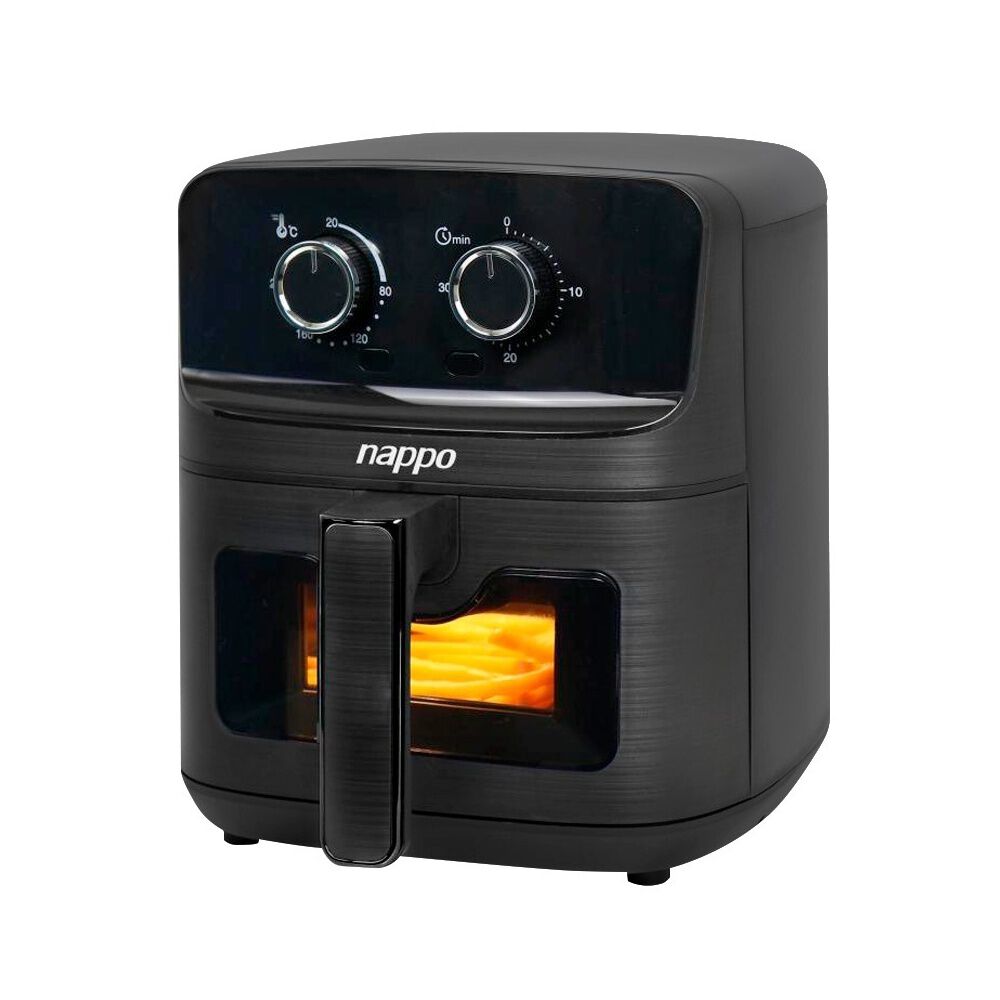 Freidora De Aire Nappo 1500w 4,5l Aire Caliente 360 Grados image number 0.0