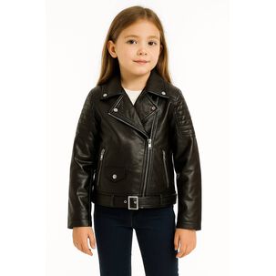 Chaquetas Biker Ecocuero Para Ni&ntilde;os