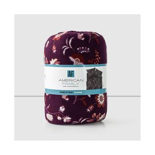 Af - Juego De S&aacute;bana Polar Poli&eacute;ster Estampado Aba 1.5