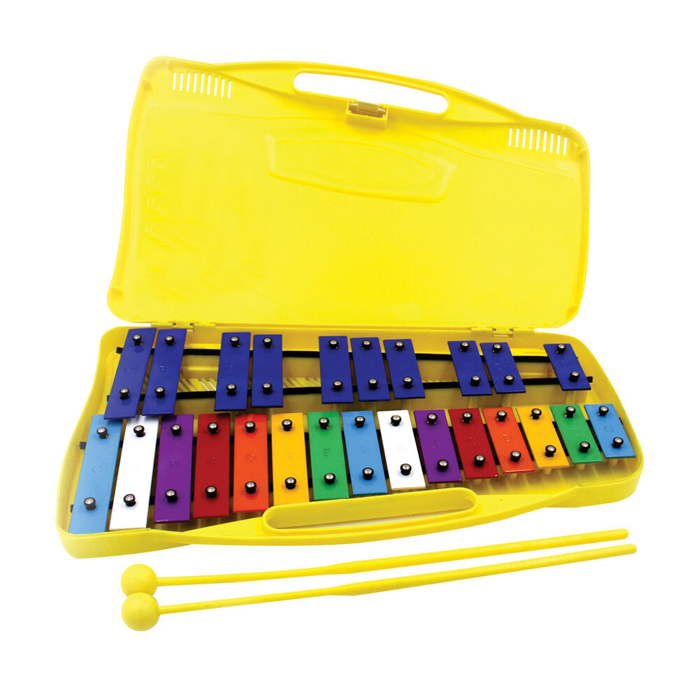 Metal&oacute;fono Xil&oacute;fono De 25 Notas Incluye 2 Baquetas - Ps image number 0.0