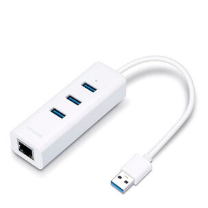 Adaptador Hub 2 En 1 Tp-linl Ue330 Usb 3.0 Ethernet
