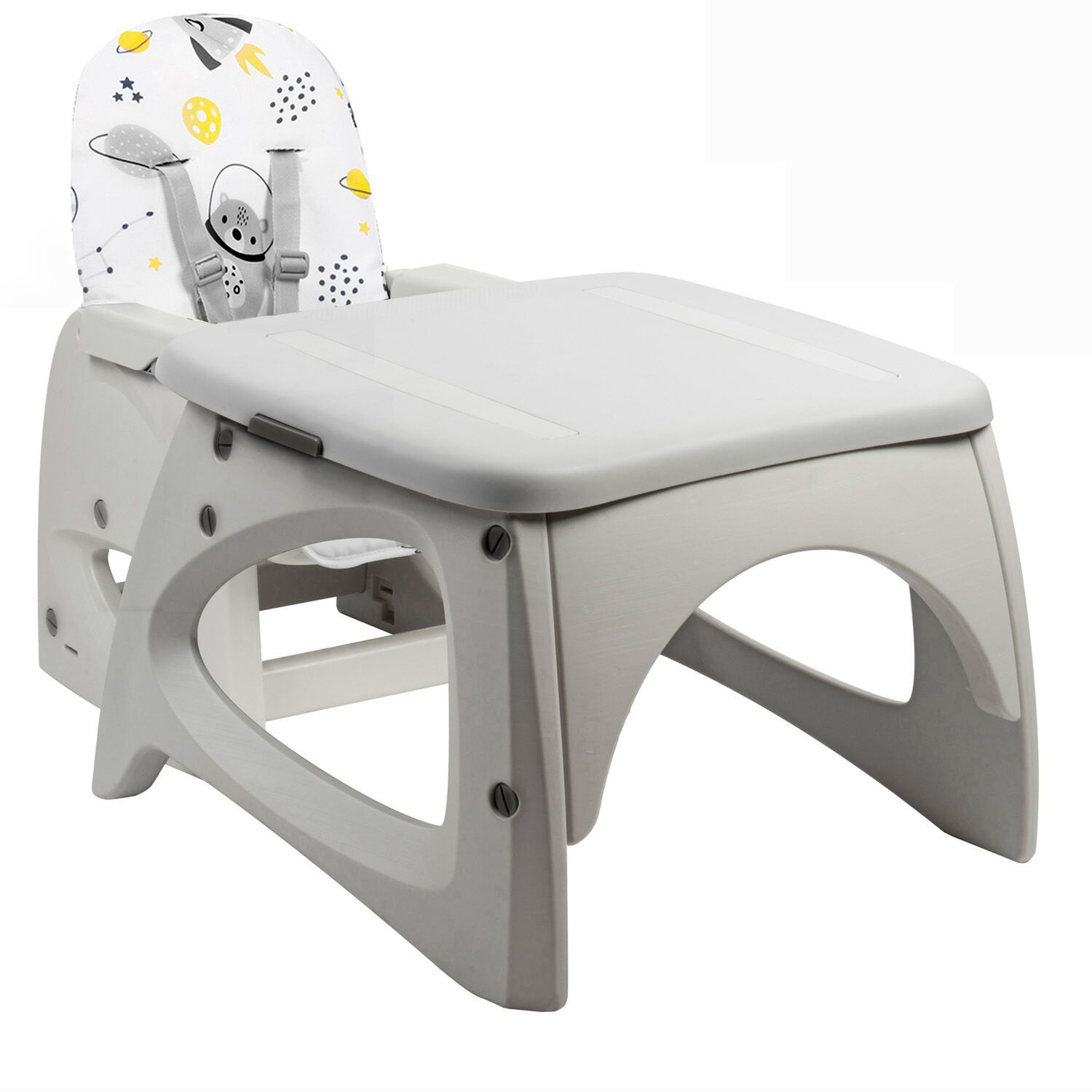 Silla De Comer Escritorio Foodzy 4-in-1 Grafito image number 7.0