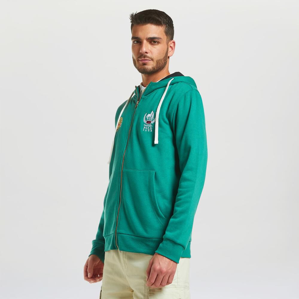 Polerón Regular Cuello Alto Hombre The King's Polo Club image number 2.0