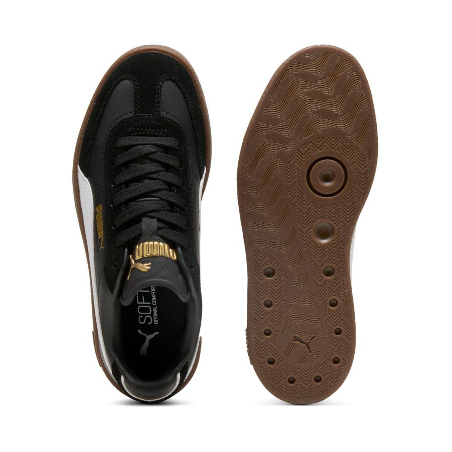 Zapatilla Urbana Hombre Puma Club Ii Era Jr Negro image number 3.0