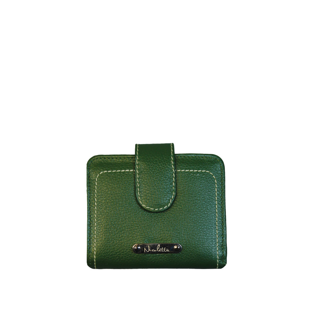 Billetera Mujer Quinn Nicoletta 100% Cuero Genuino image number 0.0