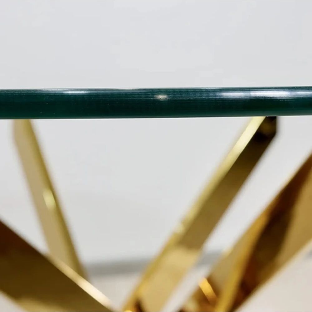 Mesa De Comedor Dubai Gold Redonda 100cms image number 2.0