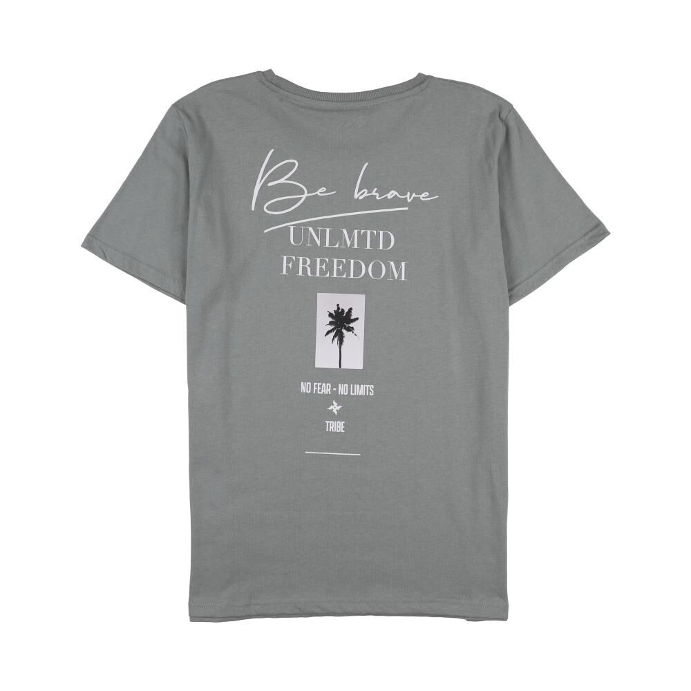 Polera Slim Manga Corta Cuello Redondo Hombre Skuad image number 1.0