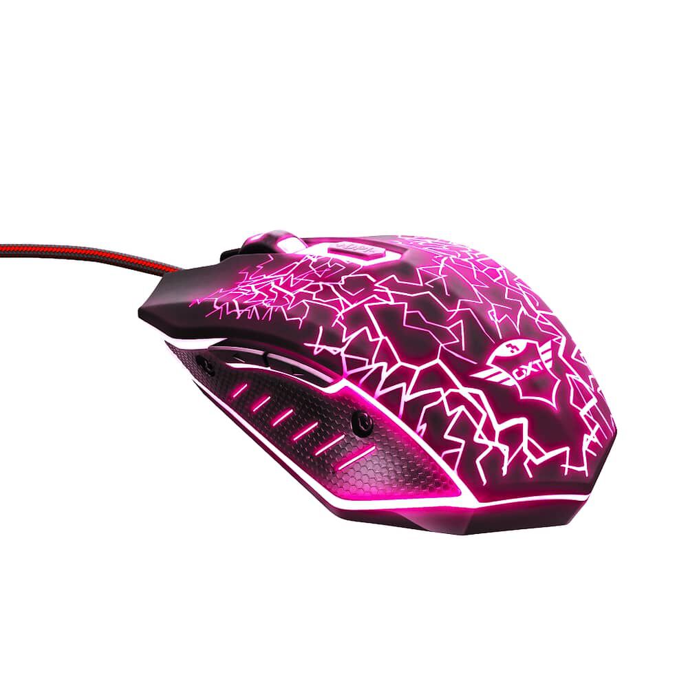 Mouse Gamer Ambidiestro Trust Gxt 105 Izza Full Retroiluminado image number 1.0