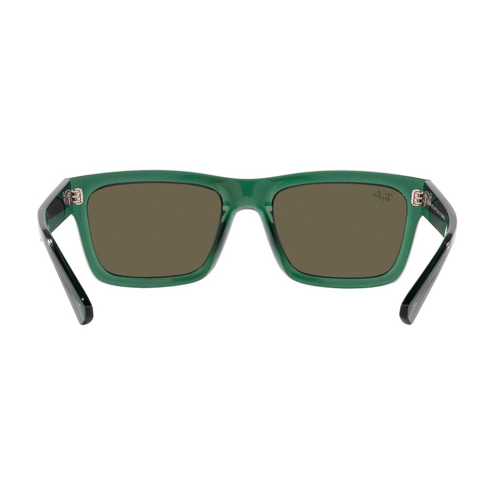 Lentes De Sol Warren Transparent Green Bio-based Sustentable Ray-ban image number 6.0