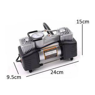 Compresor De Aire Portatil Doble Piston 12v 150psi Rapido